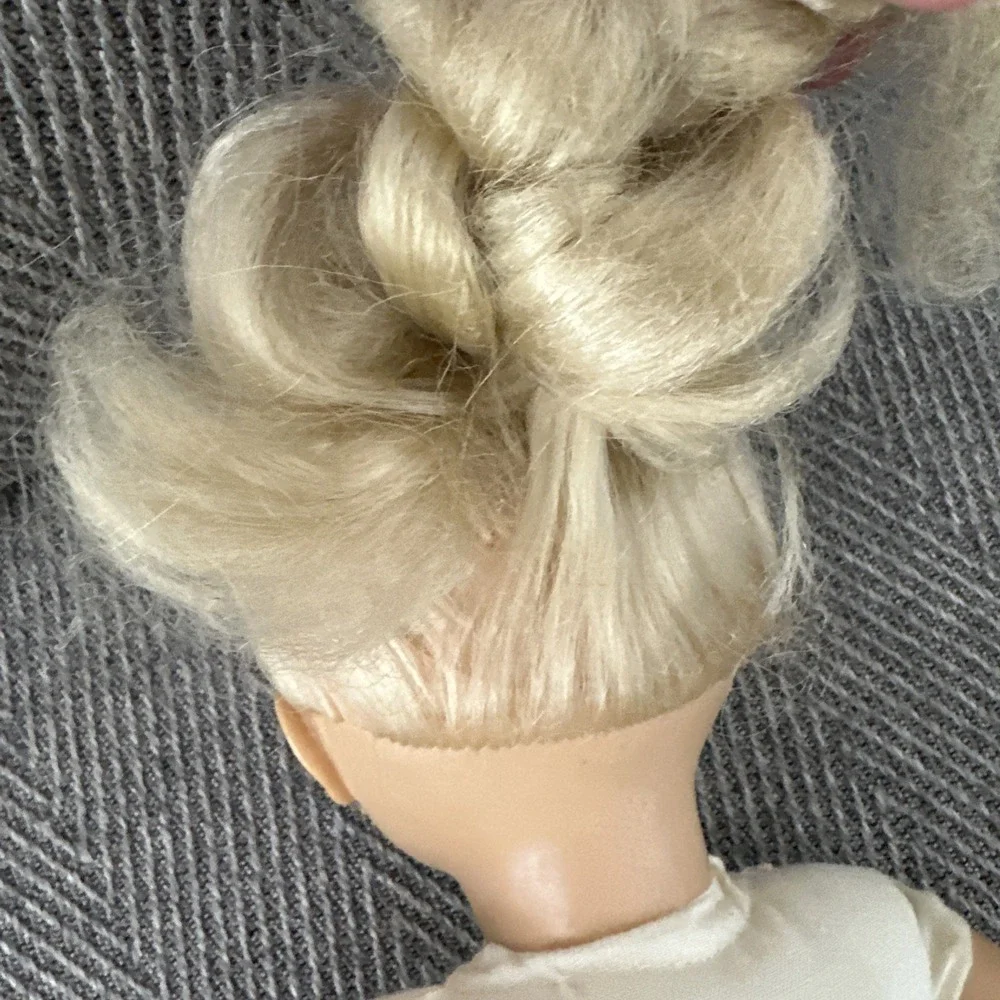 Simba Baby Doll Kids 12 Inch Blonde‎ Blue Sleep Eyes Good Soft Body Vintage